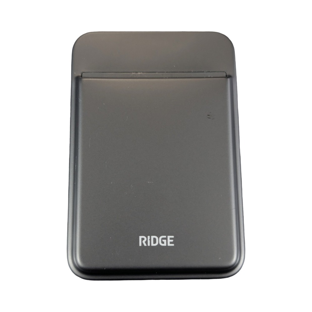 Qq2U Ridge Wallet Magsafe Cardholder For 1-3 Cards - Matte Black Used Scuffs ⬇️